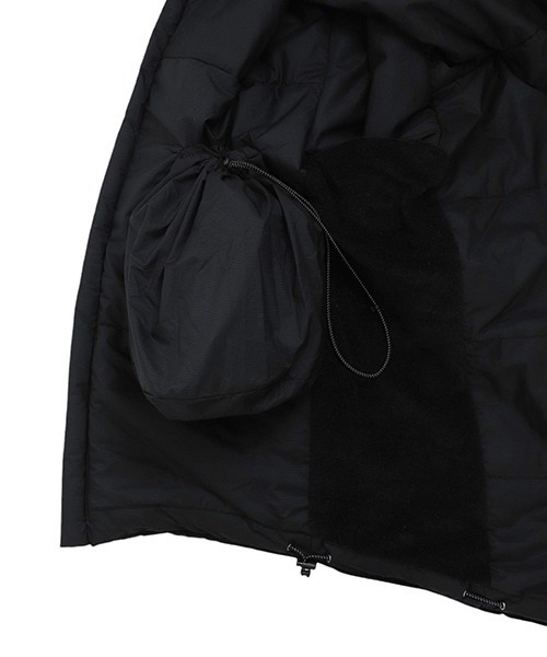 CMF OUTDOOR GARMENT（シーエムエフアウトドアガーメント）の「CMF OUTDOOR GARMENT / シーエムエフ アウトドア ガーメント：UL WARMER JK：CMF2402-J07C[AST]（ブルゾン・メンズ・グレー系その他/ブラック・L/M）」の6枚目の写真