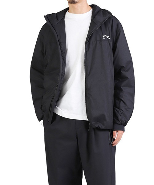 CMF OUTDOOR GARMENT（シーエムエフアウトドアガーメント）の「CMF OUTDOOR GARMENT / シーエムエフ アウトドア ガーメント：UL WARMER JK：CMF2402-J07C[AST]（ブルゾン・メンズ・グレー系その他/ブラック・L/M）」の12枚目の写真