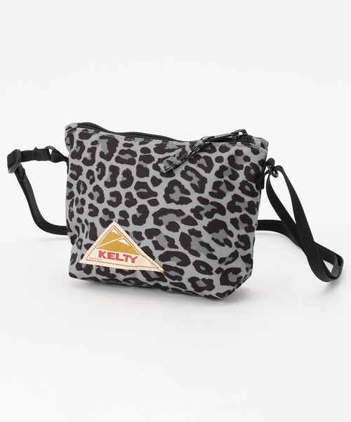 KELTY（ケルティ）の「限定展開 KELTY/ケルティ 別注 ミニ ショルダー ポーチ / サコッシュ（ショルダーバッグ・メンズ・チャコールグレー/その他9/グレー/ブラック/ベージュ/ネイビー/レオパード・ﾌﾘ-）」の3枚目の写真