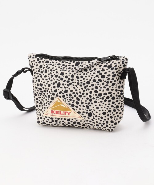 KELTY（ケルティ）の「限定展開 KELTY/ケルティ 別注 ミニ ショルダー ポーチ / サコッシュ（ショルダーバッグ・メンズ・チャコールグレー/その他9/グレー/ブラック/ベージュ/ネイビー/レオパード・ﾌﾘ-）」の7枚目の写真