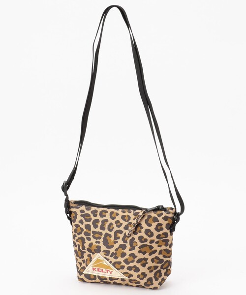 KELTY（ケルティ）の「限定展開 KELTY/ケルティ 別注 ミニ ショルダー ポーチ / サコッシュ（ショルダーバッグ・メンズ・チャコールグレー/その他9/グレー/ブラック/ベージュ/ネイビー/レオパード・ﾌﾘ-）」の15枚目の写真