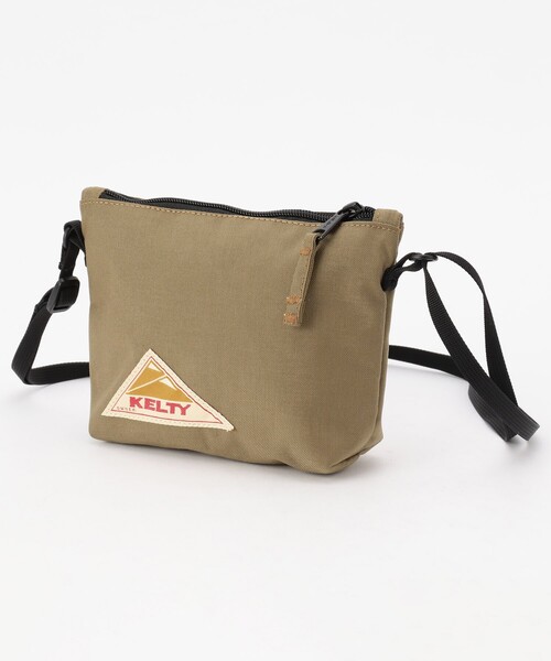 KELTY（ケルティ）の「限定展開 KELTY/ケルティ 別注 ミニ ショルダー ポーチ / サコッシュ（ショルダーバッグ・メンズ・チャコールグレー/その他9/グレー/ブラック/ベージュ/ネイビー/レオパード・ﾌﾘ-）」の20枚目の写真