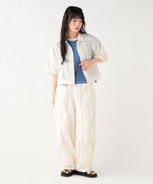 BEAMS HEART(ビームスハート)の「ピン 刺繍 シャツ(シャツ/ブラウス・レディース・ホワイト系その他5/ブラック/カーキ/ブラウン系その他4・FREE)」の5枚目の写真