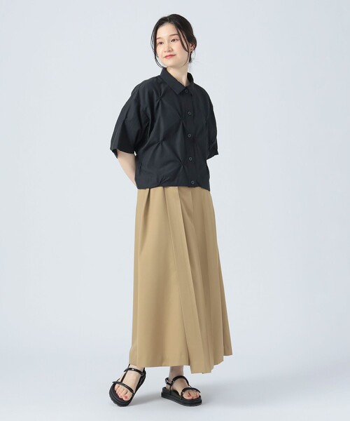 BEAMS HEART(ビームスハート)の「ピン 刺繍 シャツ(シャツ/ブラウス・レディース・ホワイト系その他5/ブラック/カーキ/ブラウン系その他4・FREE)」の9枚目の写真