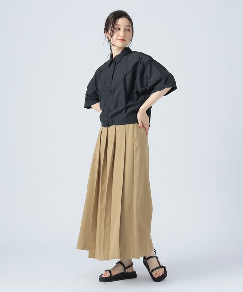 BEAMS HEART(ビームスハート)の「ピン 刺繍 シャツ(シャツ/ブラウス・レディース・ホワイト系その他5/ブラック/カーキ/ブラウン系その他4・FREE)」の10枚目の写真