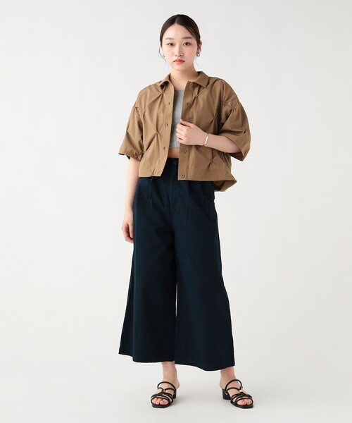 BEAMS HEART(ビームスハート)の「ピン 刺繍 シャツ(シャツ/ブラウス・レディース・ホワイト系その他5/ブラック/カーキ/ブラウン系その他4・FREE)」の13枚目の写真