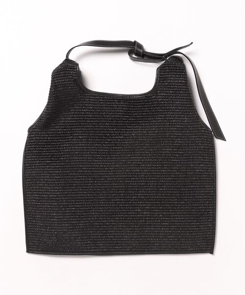 ANITA BILARDI(アニタビラルディ)の「【Anita Bilardi】トートバッグ かごバッグ ラフィア ワンハンドルバッグ(かごバッグ・レディース・ブラック/ライトベージュ/ナチュラル/ベージュ/ホワイト・FREE)」の6枚目の写真