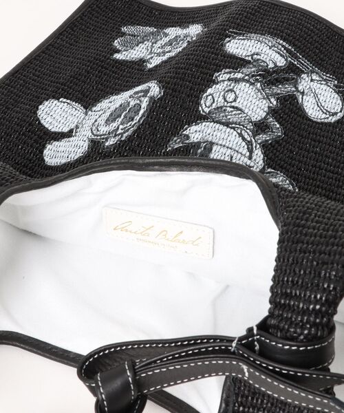 ANITA BILARDI(アニタビラルディ)の「【Anita Bilardi】トートバッグ かごバッグ ラフィア ワンハンドルバッグ(かごバッグ・レディース・ブラック/ライトベージュ/ナチュラル/ベージュ/ホワイト・FREE)」の8枚目の写真
