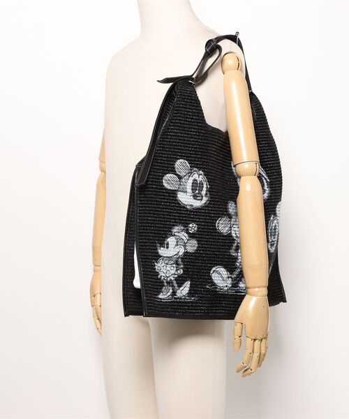 ANITA BILARDI(アニタビラルディ)の「【Anita Bilardi】トートバッグ かごバッグ ラフィア ワンハンドルバッグ(かごバッグ・レディース・ブラック/ライトベージュ/ナチュラル/ベージュ/ホワイト・FREE)」の9枚目の写真