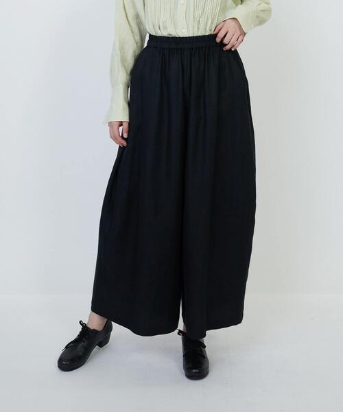 リネンツイルボトルシルエットパンツ（その他パンツ）｜LOISIR