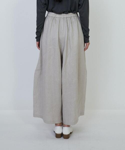 セール】リネンツイルボトルシルエットパンツ（その他パンツ）｜LOISIR