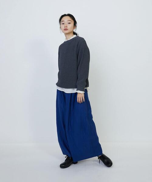 セール】リネンツイルボトルシルエットパンツ（その他パンツ）｜LOISIR