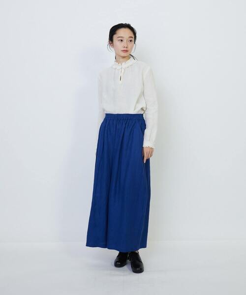 リネンツイルボトルシルエットパンツ（その他パンツ）｜LOISIR