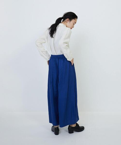 リネンツイルボトルシルエットパンツ（その他パンツ）｜LOISIR