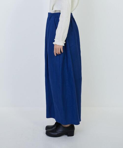 LOISIR（ロワズィール）の「リネンツイルボトルシルエットパンツ（その他パンツ・レディース・ブラック/ライトベージュ/ブルー・MT/M）」の10枚目の写真