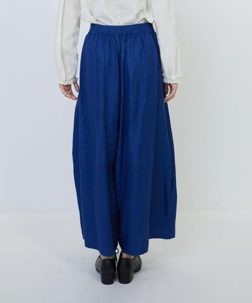 リネンツイルボトルシルエットパンツ（その他パンツ）｜LOISIR