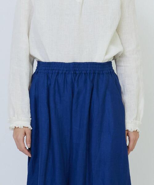 リネンツイルボトルシルエットパンツ（その他パンツ）｜LOISIR