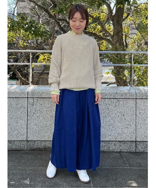 セール】リネンツイルボトルシルエットパンツ（その他パンツ）｜LOISIR
