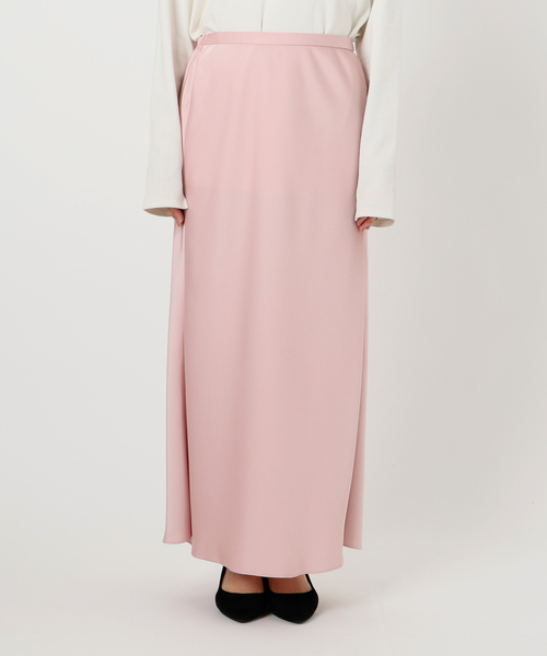 SLOBE IENA(スローブイエナ)の「サテンバイアススカート(スカート・レディース・ピンク/ブラック/ベージュ・38/36)」の8枚目の写真