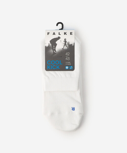 FALKE(ファルケ)の「FALKE | 16689 COOL KICK SHORT SOCKS MEN(ソックス/靴下・メンズ・ホワイト/ライトグレー/ブラック・42/43/39/41)」の4枚目の写真