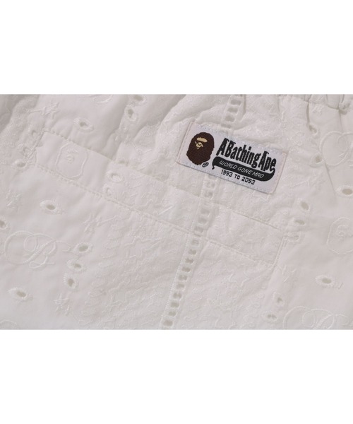 A BATHING APE リネンリラックスパンツ SALON adam et rope' パンツ ヨーロピアンフラックスリネン