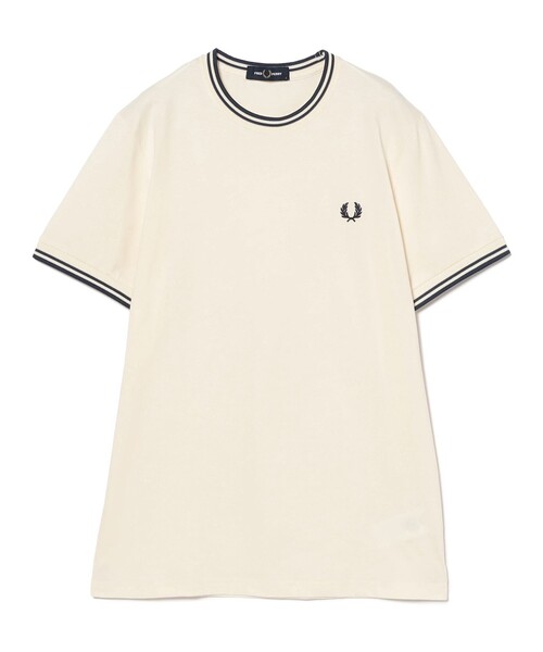 フレッドペリー Twin Tipped T-Shirt Twin Tipped T-Shirt(S V56：ANCHOR GREY / OATMEAL): | FRED