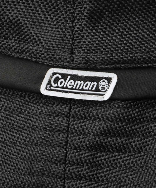 COLEMAN（コールマン）の「ジュートシート風 あご紐付き アドベンチャーハット 吸水速乾スベリ使用（ハット・メンズ・ブラック/ナチュラル/ブラウン/ベージュ・FREE）」の14枚目の写真
