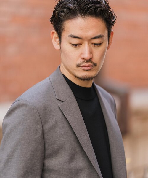 EDIFICE（エディフィス）の「《再入荷》"抗菌防臭＆シワ防止機能" ワルツ ツイル 2ボタン ジャケット（テーラードジャケット・メンズ・ネイビー/ベージュ/ブラウン/ブラック・XX-LARGE/SMALL/MEDIUM/LARGE/X-LARGE/X-SMALL）」の18枚目の写真