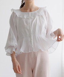 flower | シェルプリーツブラウス(シャツ/ブラウス)