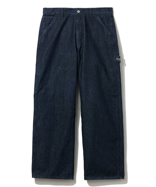 XLARGE（エクストララージ）の「OLD ENGLISH DENIM PAINTER PANTS（デニムパンツ・メンズ・インディゴブルー/ブラック・30inch/32inch/34inch/36inch）」の13枚目の写真