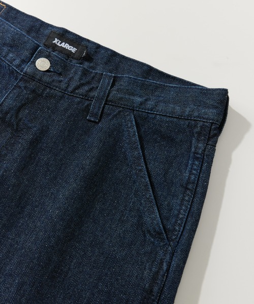 XLARGE（エクストララージ）の「OLD ENGLISH DENIM PAINTER PANTS（デニムパンツ・メンズ・インディゴブルー/ブラック・30inch/32inch/34inch/36inch）」の17枚目の写真