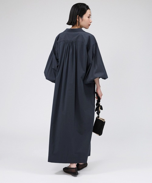 BABYLONE(バビロン)の「ブロードカフタンワンピース(ワンピース・レディース・ベージュ/ブラック・38inch/36inch)」の14枚目の写真