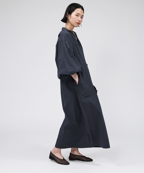 BABYLONE(バビロン)の「ブロードカフタンワンピース(ワンピース・レディース・ベージュ/ブラック・38inch/36inch)」の16枚目の写真