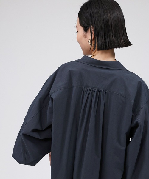 BABYLONE(バビロン)の「ブロードカフタンワンピース(ワンピース・レディース・ベージュ/ブラック・38inch/36inch)」の19枚目の写真