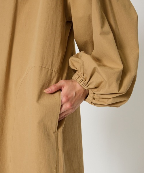 BABYLONE(バビロン)の「ブロードカフタンワンピース(ワンピース・レディース・ベージュ/ブラック・38inch/36inch)」の4枚目の写真