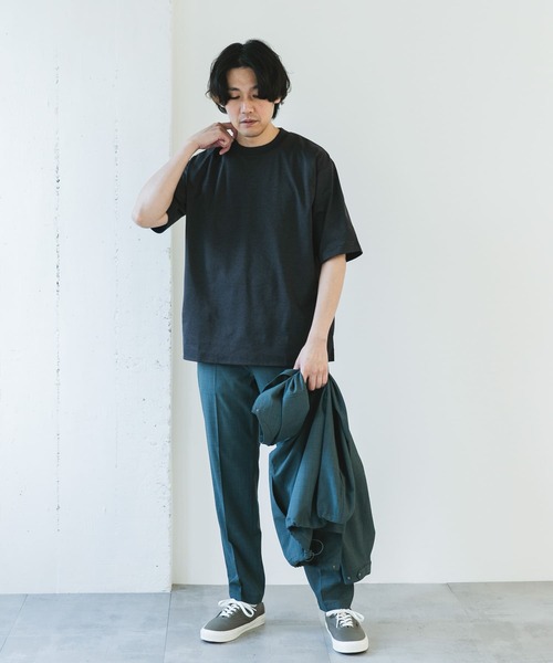 URBAN RESEARCH DOORS（アーバンリサーチドアーズ）の「『Sサイズ/WEB限定』『吸水速乾/接触冷感/イージーケア』クイックドライ ショートスリーブTシャツ（Tシャツ/カットソー・メンズ・ネイビー/ホワイト/ホワイト系その他/ブルー/チャコールグレー/ブラック系その他/ベージュ系その他・SMALL/MEDIUM/LARGE/X-LARGE）」の15枚目の写真