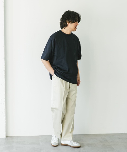 URBAN RESEARCH DOORS（アーバンリサーチドアーズ）の「『Sサイズ/WEB限定』『吸水速乾/接触冷感/イージーケア』クイックドライ ショートスリーブTシャツ（Tシャツ/カットソー・メンズ・ネイビー/ホワイト/ホワイト系その他/ブルー/チャコールグレー/ブラック系その他/ベージュ系その他・SMALL/MEDIUM/LARGE/X-LARGE）」の22枚目の写真