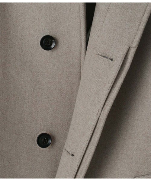 junhashimoto（ジュンハシモト）の「STAND COLLAR COAT（ステンカラーコート・メンズ・ブラック/ベージュ・2/5/4/3/6）」の11枚目の写真
