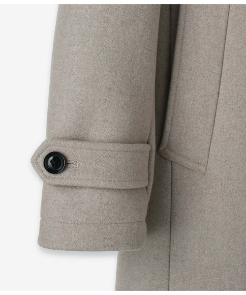 junhashimoto（ジュンハシモト）の「STAND COLLAR COAT（ステンカラーコート・メンズ・ブラック/ベージュ・2/5/4/3/6）」の12枚目の写真
