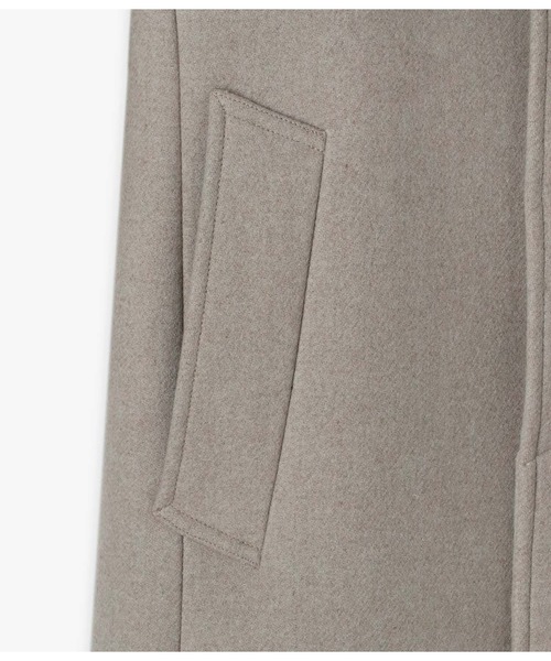 junhashimoto（ジュンハシモト）の「STAND COLLAR COAT（ステンカラーコート・メンズ・ブラック/ベージュ・2/5/4/3/6）」の14枚目の写真