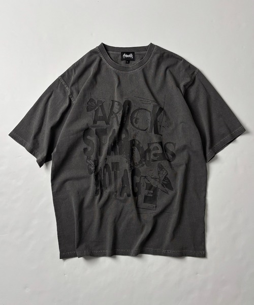 ILL'S（イルズ）の「【MAROCORE SELECT】スケルトン / パンク / バタフライ グランジちびT / ビッグT（Tシャツ/カットソー・メンズ・グレー系2/ブラック/ブラック系その他2/グレー系/ホワイト系その他2/ブラック系その他/チャコールグレー/ホワイト/ホワイト系その他・S/L）」の16枚目の写真
