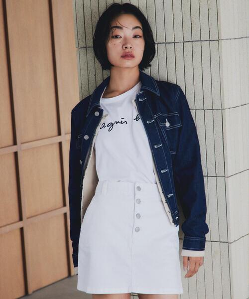 agnes b.（アニエスベー）の「デニム ジャケット（デニムジャケット・レディース・ブルー系その他・1/2）」の11枚目の写真