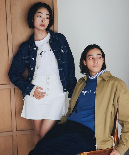 agnes b.（アニエスベー）の「デニム ジャケット（デニムジャケット・レディース・ブルー系その他・1/2）」の10枚目の写真