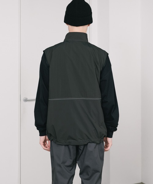 and wander/アンドワンダー×GRAMICCI/グラミチ brushed nylon vest