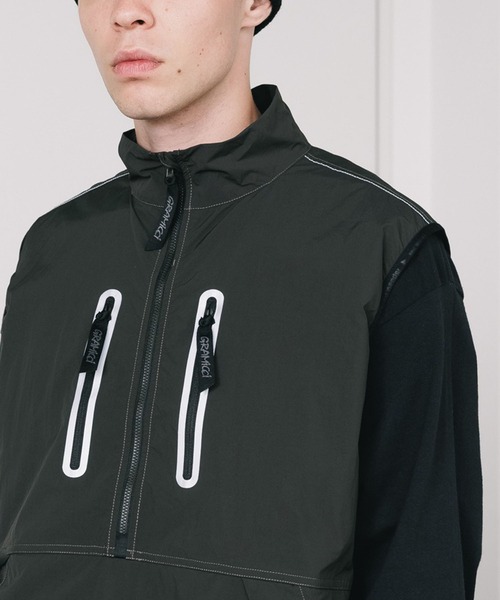 セール】and wander/アンドワンダー×GRAMICCI/グラミチ brushed nylon