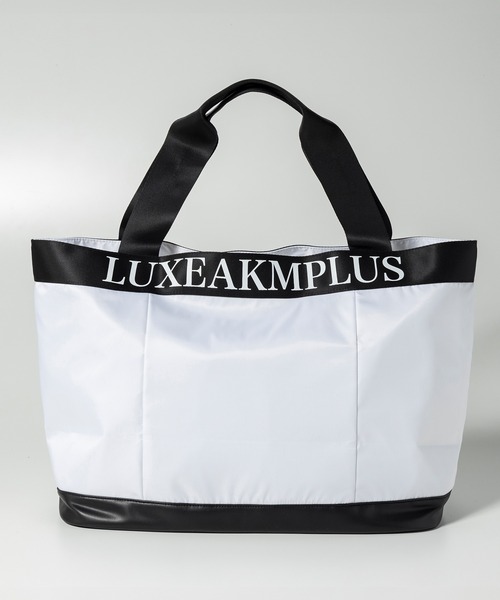 LUXEAKMPLUS(リュクスエイケイエムプラス)の「LUXEAKMPLUS(リュクスエイケイエムプラス)ゴルフ ロゴ刺繍 ワイドトートバック(トートバッグ・メンズ・ブラック/カーキ/ホワイト・ONE SIZE)」の15枚目の写真