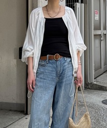 シアーヘムドロストブルゾン