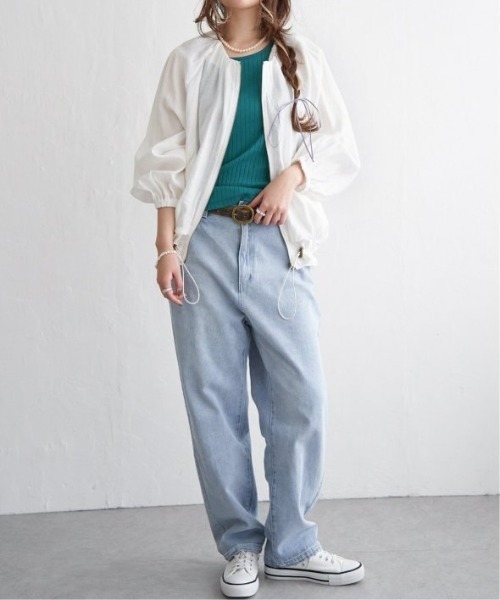 LBC(エルビーシー)の「シアーヘムドロストブルゾン(ブルゾン・レディース・ブラック/ホワイト・M/L)」の15枚目の写真