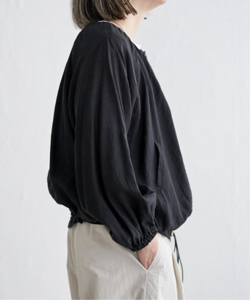 LBC(エルビーシー)の「シアーヘムドロストブルゾン(ブルゾン・レディース・ブラック/ホワイト・M/L)」の9枚目の写真