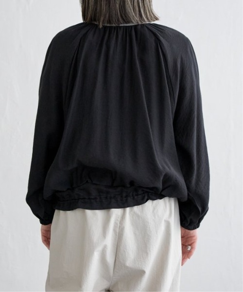 LBC(エルビーシー)の「シアーヘムドロストブルゾン(ブルゾン・レディース・ブラック/ホワイト・M/L)」の10枚目の写真